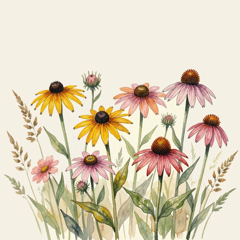 Prairie wildflowers