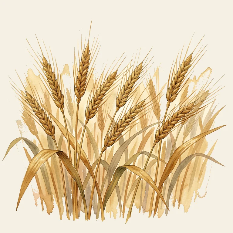 Golden wheat